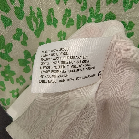 Rixo X Target Leopard Sleeveless Ruffle Slip Dress Small - Picture 8 of 9